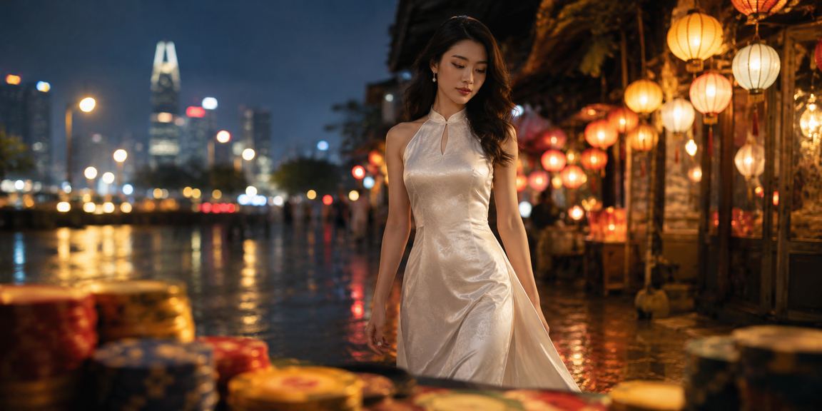 Cảnh đêm Hồ Chí Minh – người dùng truy cập 3king trên điện thoại
