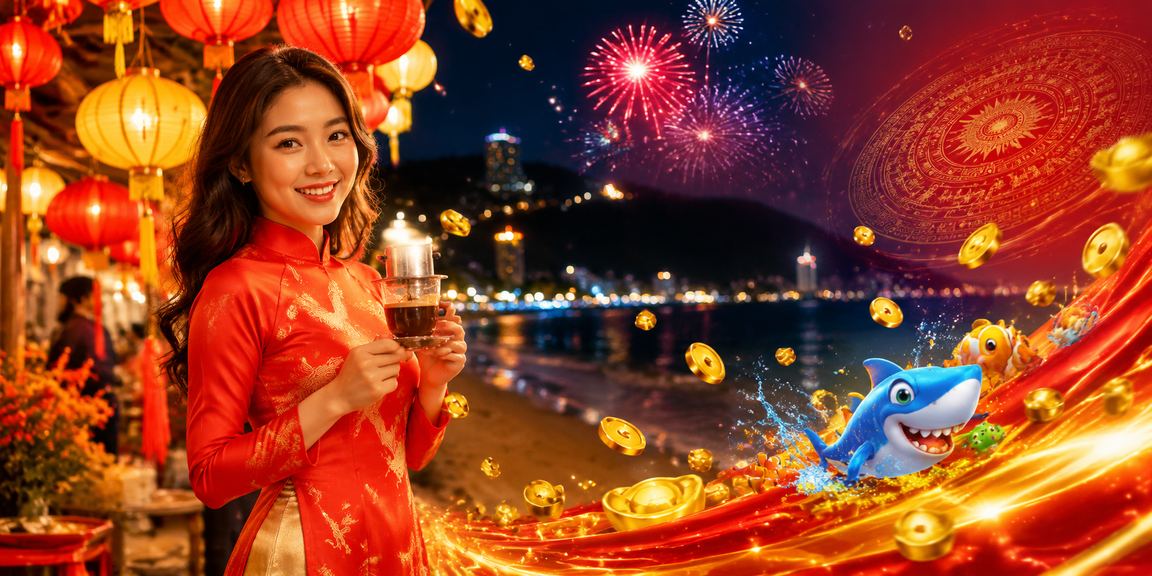 Người dùng Vũng Tàu chơi bắn cá trực tuyến trên điện thoại tại quán cà phê