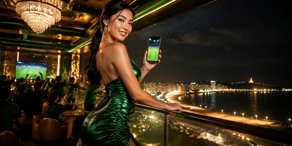 Người dùng Vũng Tàu chơi casino trên điện thoại tại bãi biển